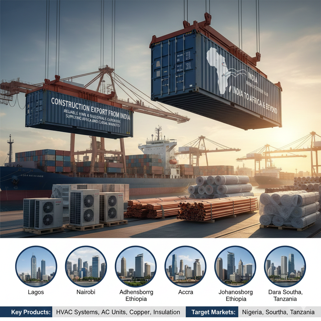 Construction Export From India